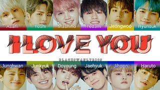 TREASURE (트레저) '사랑해 i love you' (2nd single album) (Color Coded Lyrics Eng/Han/Rom)