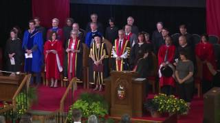 Monday June 12 2017 7:00 pm PROGRAM OF CONVOCATION (edited version)