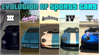 Evolution of Sports/Super Cars in GTA Games