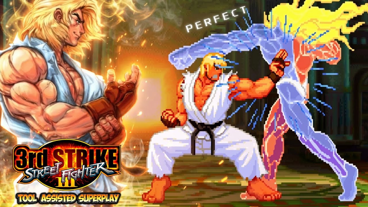 KEN BROKE THE GAME: Street Fighter III 3rd Strike TAS IMPOSSIBLE 🤯