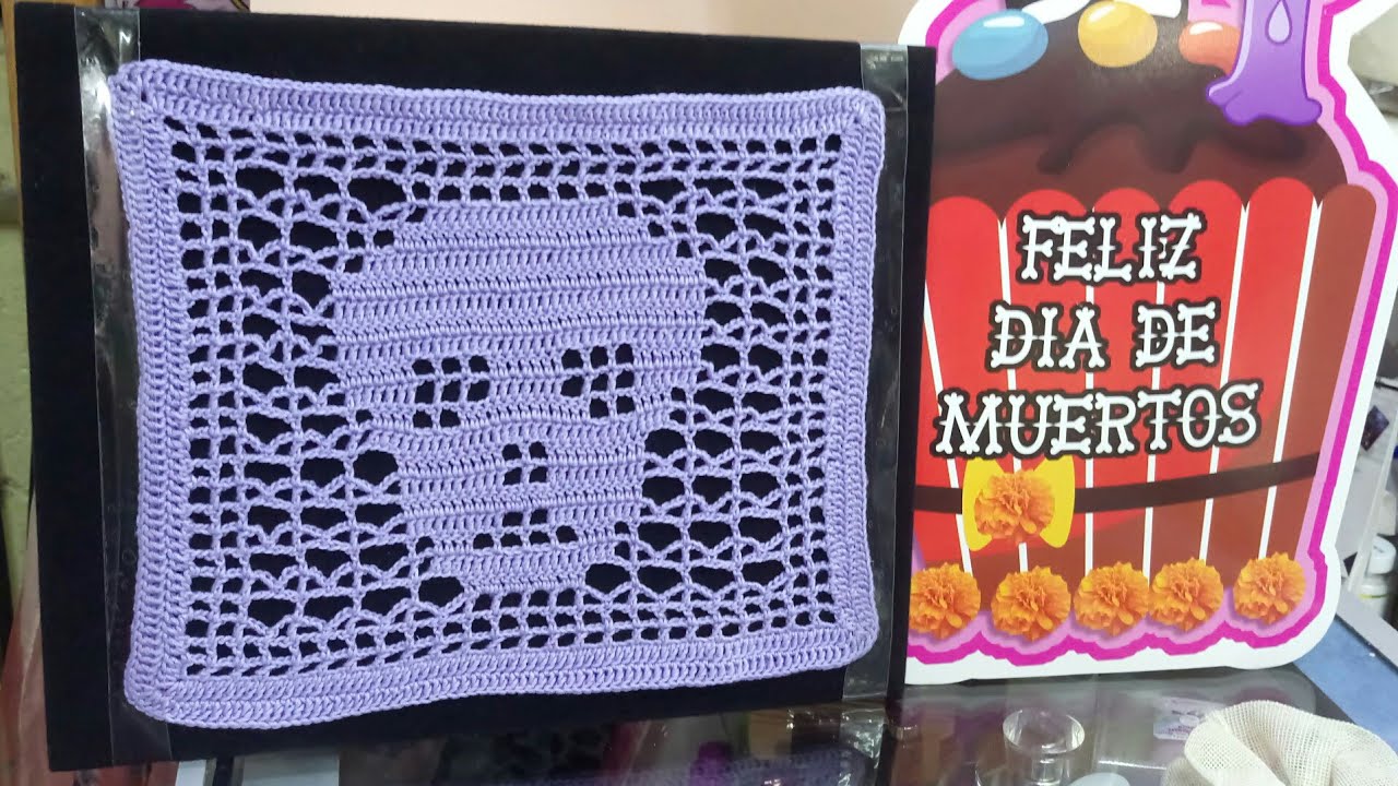 Papel picado a Crochet 