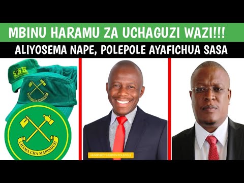 DUUUH ALICHOKISEMA NAPE NAUYE CHATHIBITISHWA