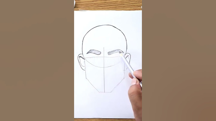 how to draw human face with with measurement