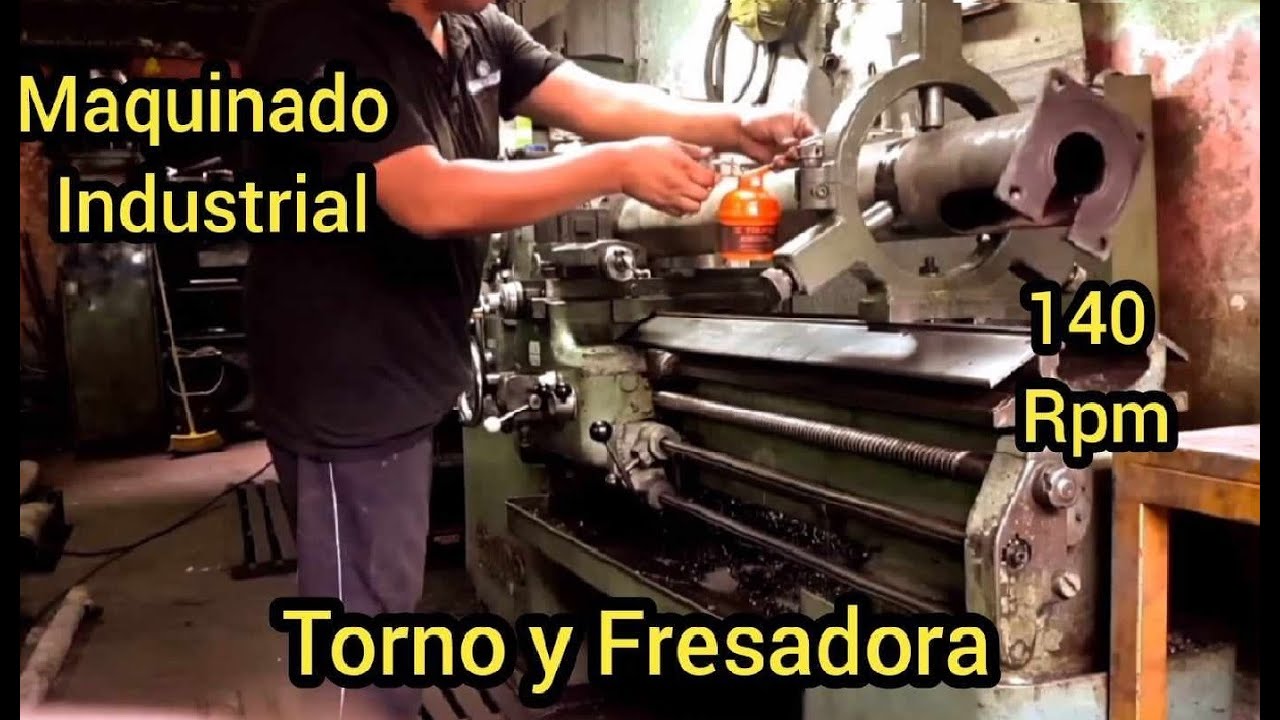 TorneriaMecánica#59 ---- Maquinados Industriales ---- Usinagem Industrial -  YouTube