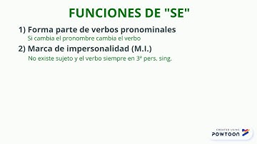 Elementos extraoracionales y funciones de SE en 2 minutos