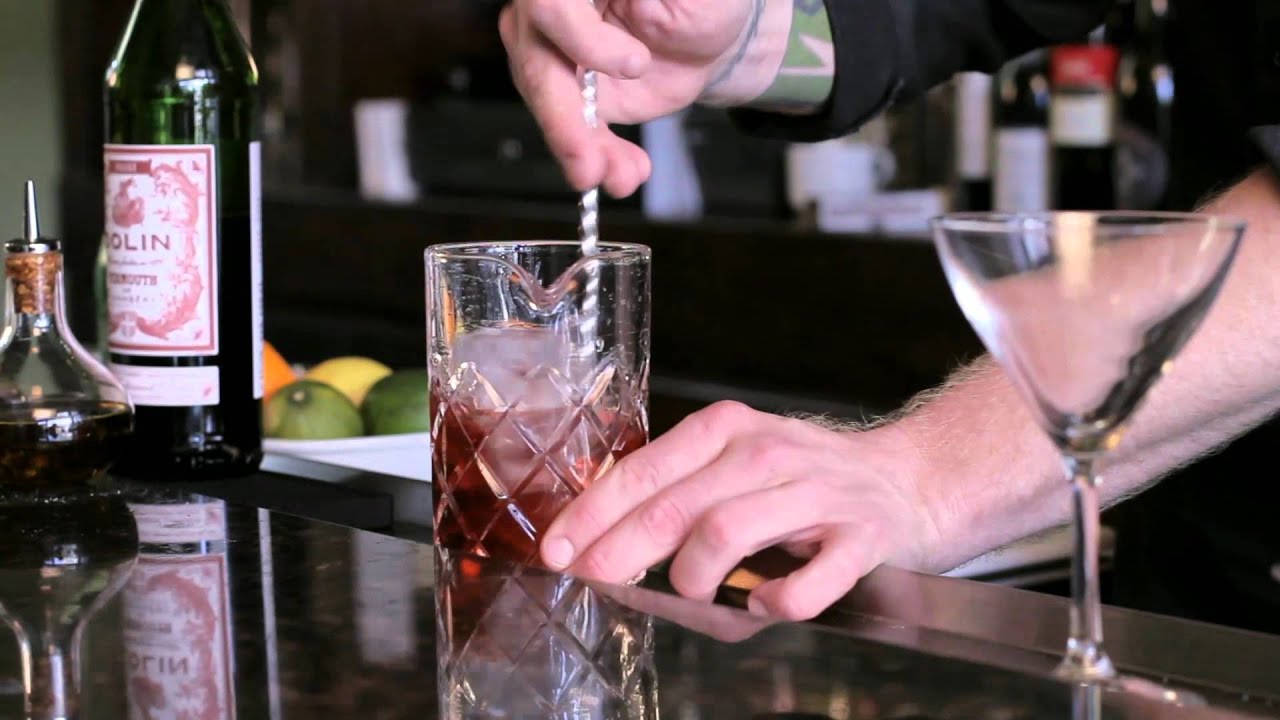 How to use a Peeler for Cocktail Garnishes - DrinkSkool Bar Techniques 