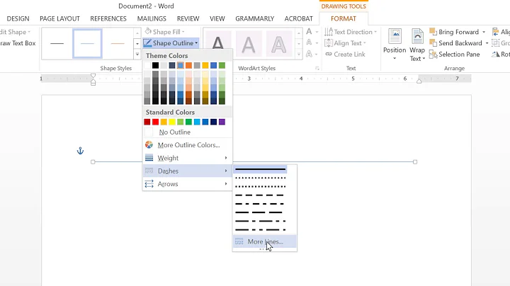 How to Insert Double Horizontal Line in Word
