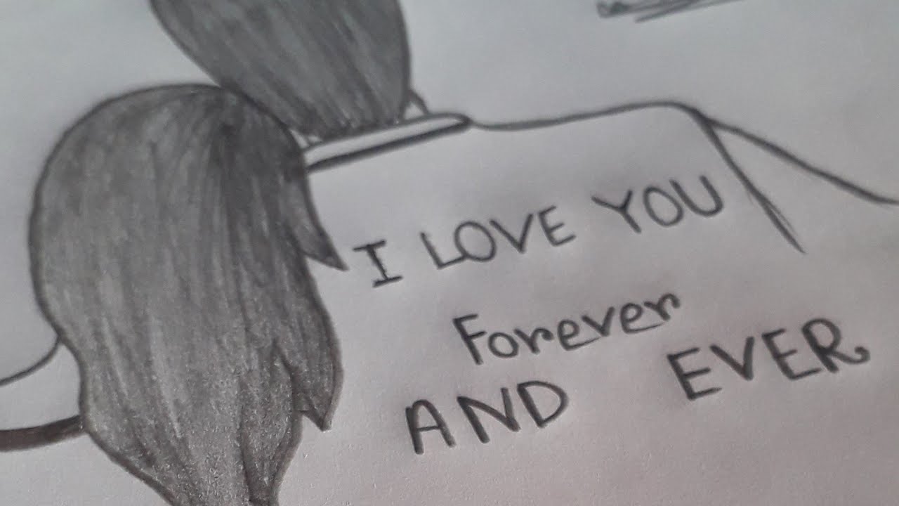 valentine's day special drawing.