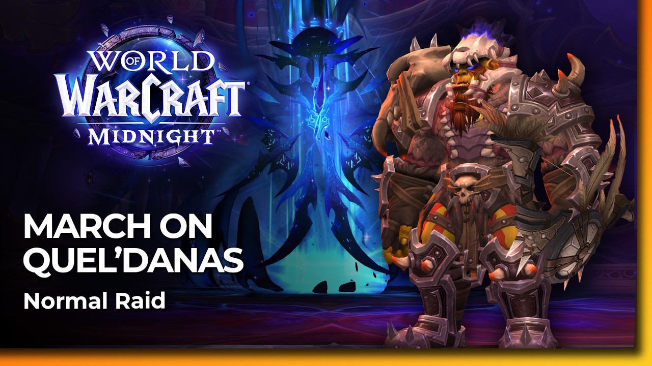March on Quel'danas: NORMAL Raid | World of Warcraft Midnight - YouTube