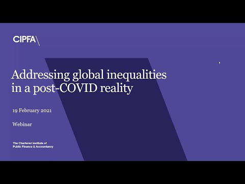 Addressing global inequalities in a post COVID reality - 19 February 2021