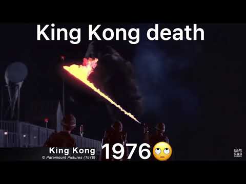 Evolution Of King Kong Death