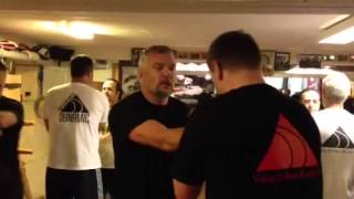 Sifu patrik Gavelin: Wing Tsun Chi Sau in real time her with a student screenshot 5