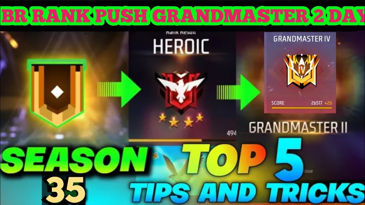 Free Fire Solo Rank Push Tips And Tricks | Win Every Ranked Match | How ...