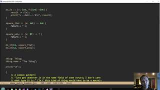 Demo: Quick Lambdas, Looping Polymorph Solver