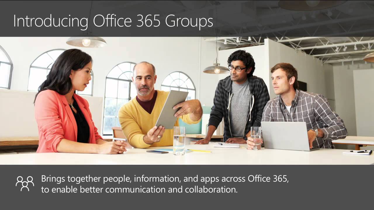 Microsoft Ignite 2015 Microsoft Office 365 Groups Deep Dive - YouTube
