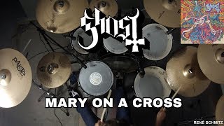 Video thumbnail of "Ghost - MARY ON A CROSS (Drum Cover)"