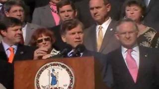 Full Va. Gov. Bob McDonnell Announces 2012 Legislative Agenda News