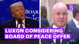 Luxon Ridiculed For Refusing To Rule Out Joining Trumps Board Of Peace Stuff.co.nz
