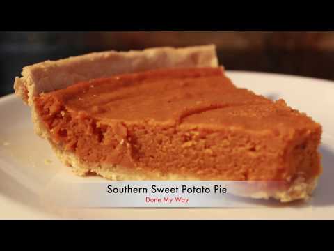 Southern Sweet Potato Pie