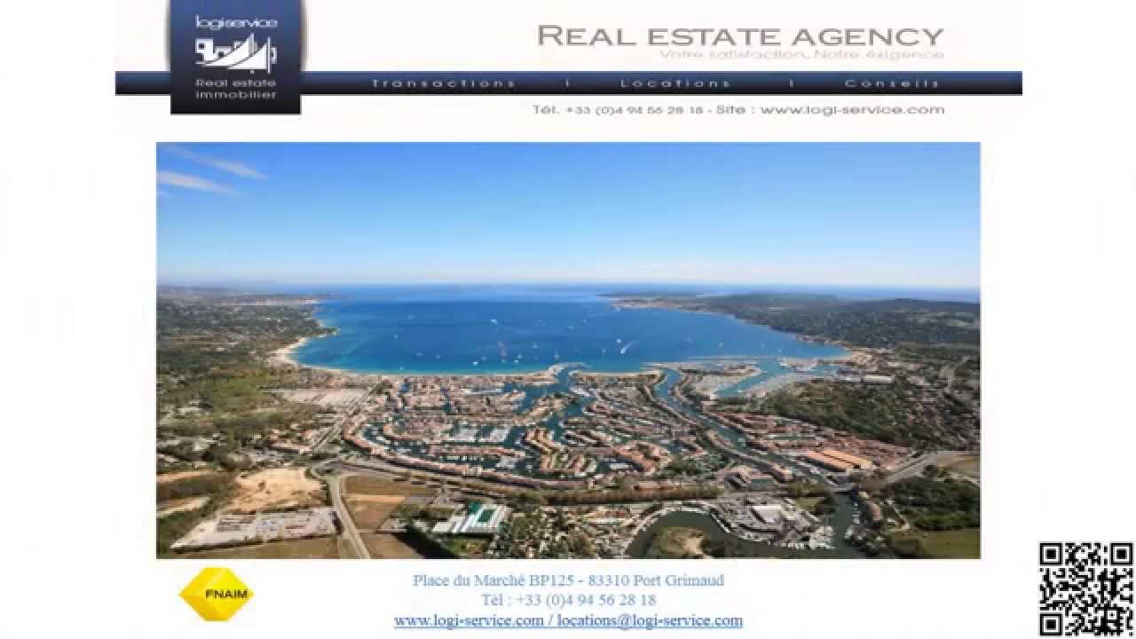 A Louer Port Grimaud Studio avec Amarrage 12mx4.90m Réf. PG902