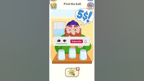 Dop 5 (Delete One Part) Level-100 Find the ball #shorts  #dop2 #dop5 #games