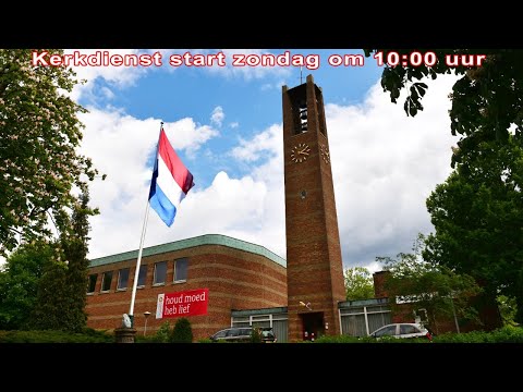 Zondag 12 juni om 10:00 uur Kerkdienst LIVE vanuit de Oosterlichtkerk De Bilt