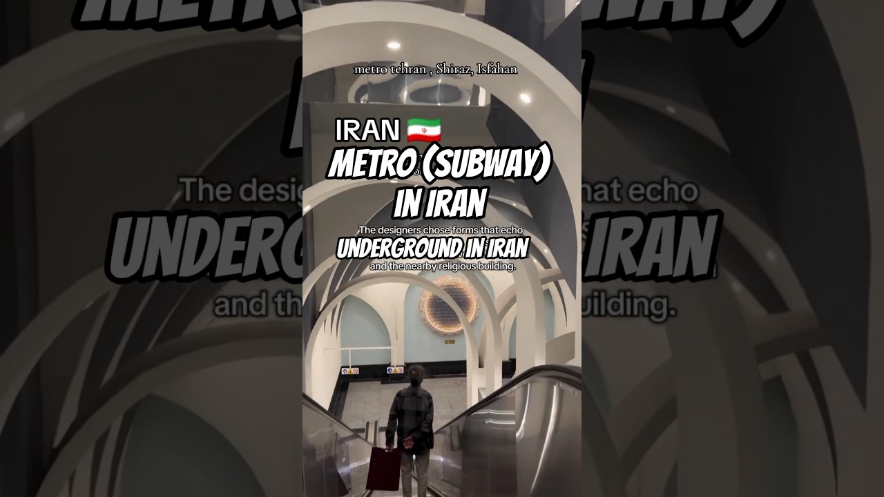 Iran.6 cities in Iran have metros(subway).