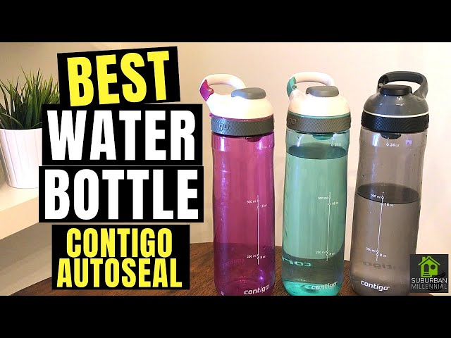 Contigo Autospout 24oz Chug Water Bottle, 3-pack