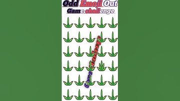 Find The Odd Emoji  | Memory Test Challenge 😛|| part 10 || #shorts #emojichallenge