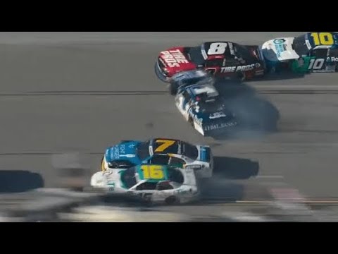 Mayer, Allgaier & Berry Crash - Call by MRN - 2023 NXS at Talladega ...