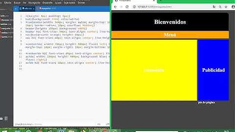 Maquetado 2 HTML y CSS