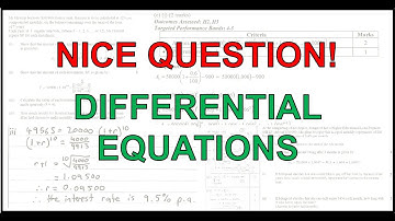 HSC Year 12 Extension 1 (3U) - Nice Question! - Differential Equations (Applications)
