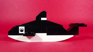 How To Build Lego KILLER WHALE - 4630 LEGO® Build & Play Box Building Instructions