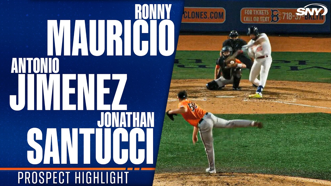 Ronny Mauricio, Antonio Jimenez, Jonathan Santucci | Mets Prospect Highlights