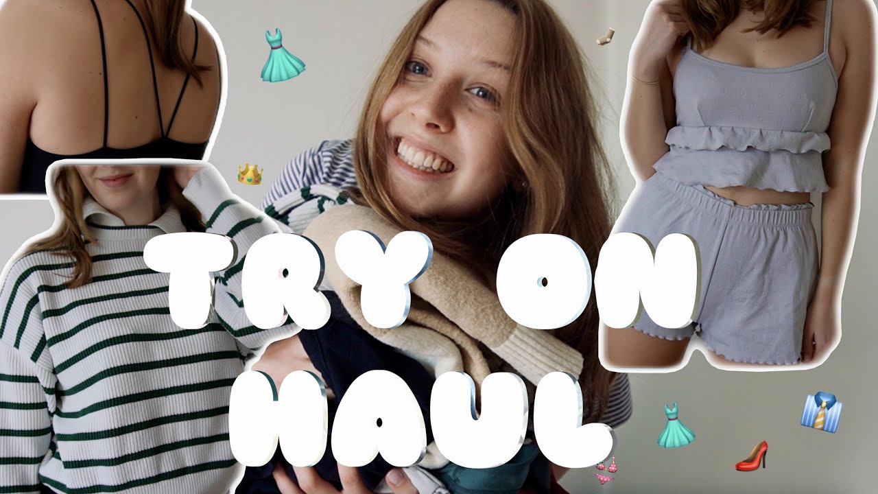 New Update TRY ON Fashion HAUL 2022 - Lounge Underwear, Abercrombie, Levi's, Gymshark, Oceansapart | ftmaddi