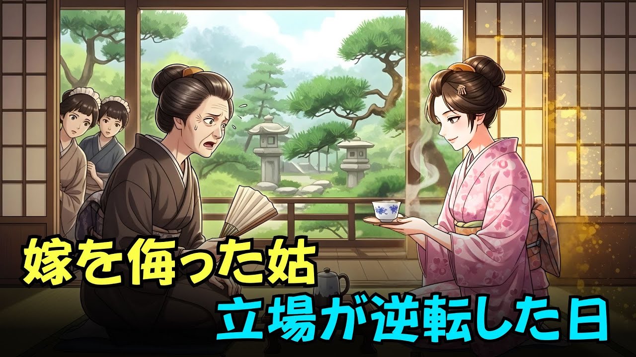 気難しい姑が出会ったのは一枚上手な嫁だった、立場逆転の結末| 日本昔話 · 家族の因縁