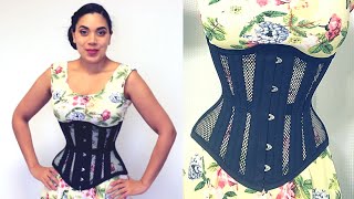 Review Lara Mesh Underbust Glamorous Corset Lucys Corsetry