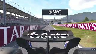 #LigueF1AF #Saison 12 #GP6 Autriche inverse #Red Bull #Q18#Sprint#GP 50% #Perf réaliste#No assist