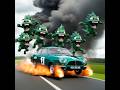 Help, help, it's burning #automobile #animation #cartoon #funny #hulk