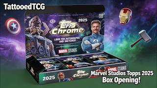 ONE BOX. ONE MASSIVE HIT. 2025 Topps Chrome Marvel Studios BREAK!