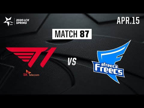 T1 vs AF | Match87 H/L 04.15 | 2020 LCK Spring