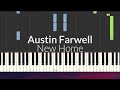 Austin Farwell - New Home EASY Piano Tutorial Mp3 Song