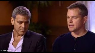 Matt Damon and George Clooney speak out on the of sexual harassment  Harvey Weinstein