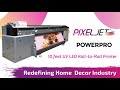 Printing on window blinds with pixeljet