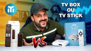 Realme GOOGLE TV STICK vs TV BOX Mecool KM2 - Qual escolher?