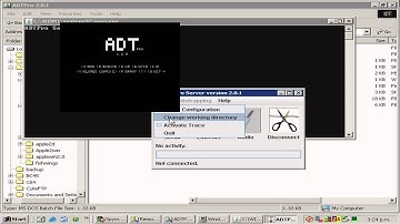 Apple II PC Transfer, Super Serial Card Setup, Bootstrapping and DSK Transfer