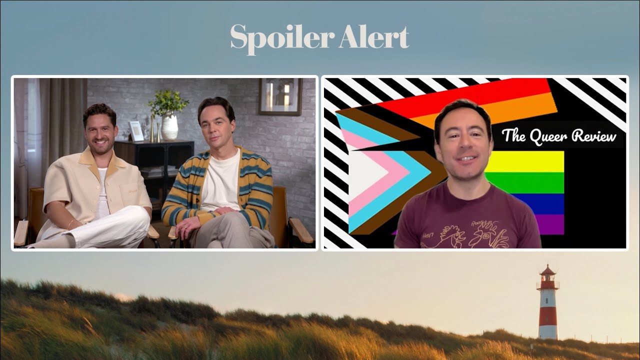 Jim Parsons And Ben Aldridge On Starring In Powerful Real Life Gay Love Story Spoiler Alert Youtube