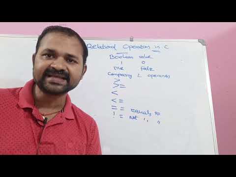 Relational Operators in C || C Programming Tutorial || C Language