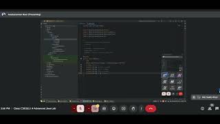 Advanced Java Class-10 (LAB)