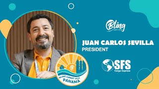 Bling Panama Summit 2024: Juan Carlos Sevilla from SFS Cargo Express